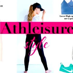 Black Athleisure Leggings